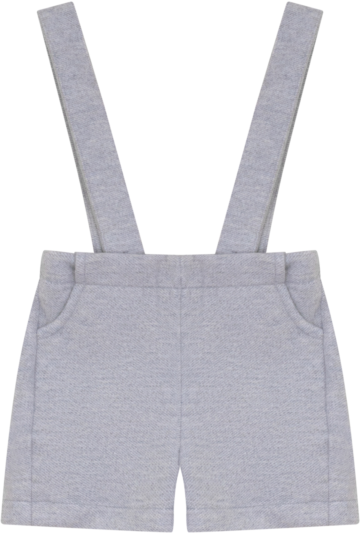 Space Gray Boys Faux Wool Overall - WB6CY3109O
