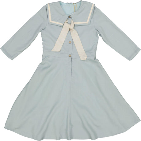 Charlotte & George Girls Woven Sailor Dress - SB6CP7387D