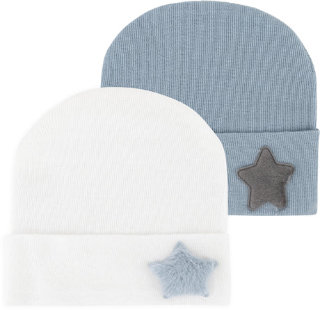 Ely's & Co Baby Hospital Hat 2 Pack