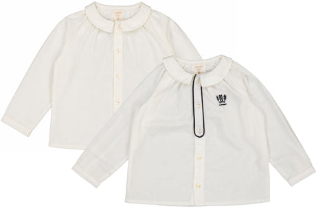 Analogie by Lil Legs Signature Collection Toddler Boys Long Sleeve Logo Dress Shirt - AF26T714