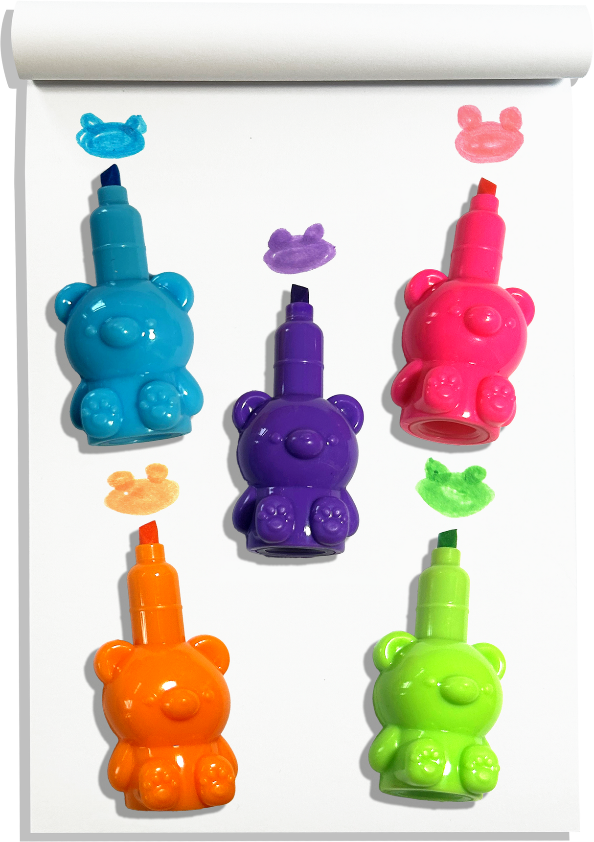 ooly Bear Besties Stacking Highlighters  - 130-128
