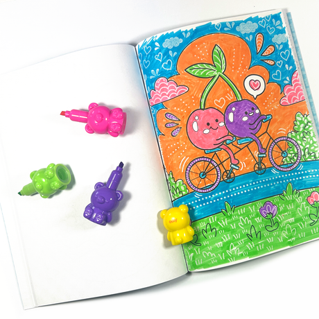 ooly Bear Besties Stacking Highlighters  - 130-128