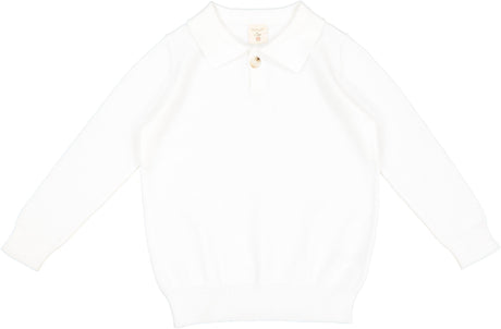 Analogie by Lil Legs Shabbos Knit Collection Boys Polo Sweater