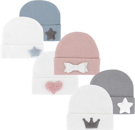 Ely's & Co Baby Hospital Hat 2 Pack