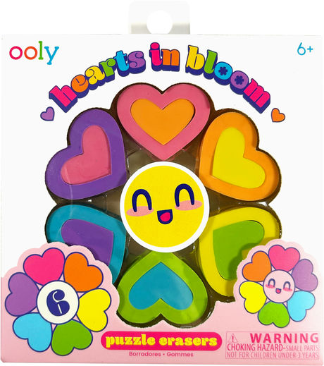 ooly Hearts in Bloom Eraser - 112-141