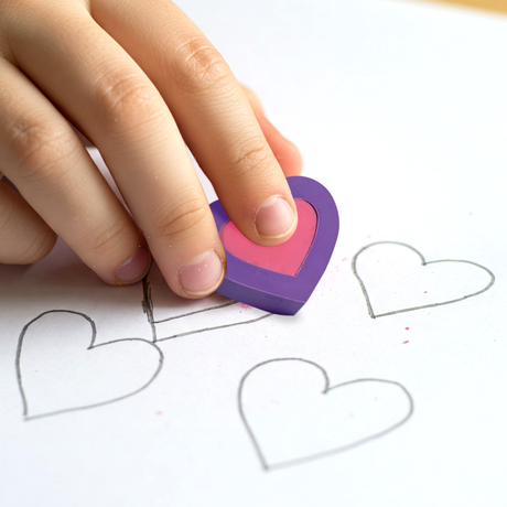 ooly Hearts in Bloom Eraser - 112-141