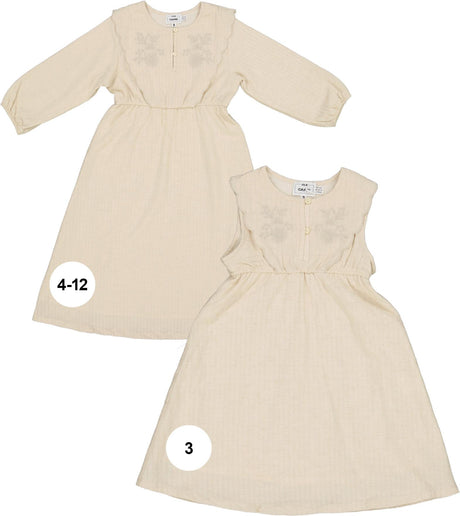 Jolie Capri Girls Embroidered Bib Dress - SB6CY2899D