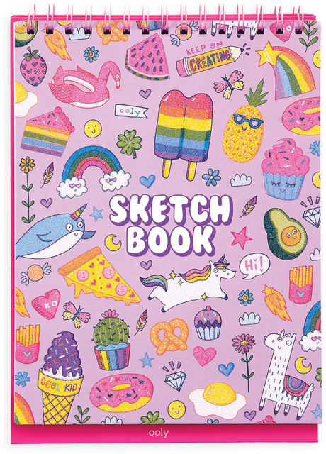 ooly Cute Doodle World Standing Sketch Notebook - 118-215