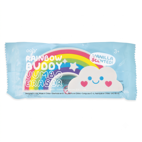 ooly Rainbow Buddy Jumbo Eraser - 112-115