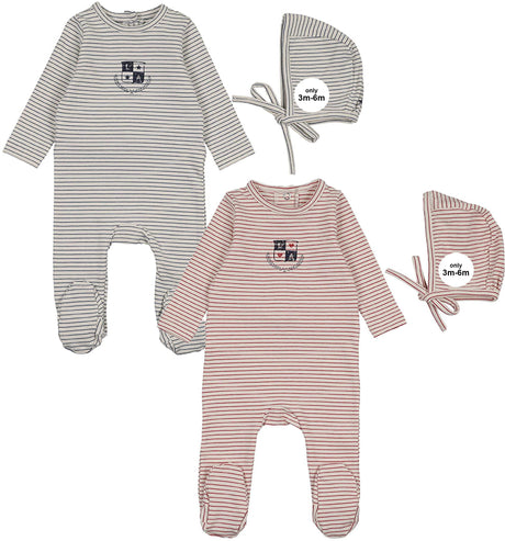 Analogie by Lil Legs Denim City Collection Baby Boys Girls Cotton Footie - DCFS