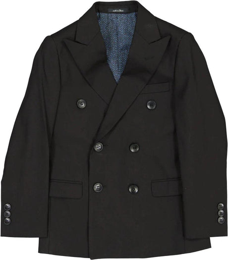 T.O. Collection Boys Double Breasted Blazer Suit Jacket