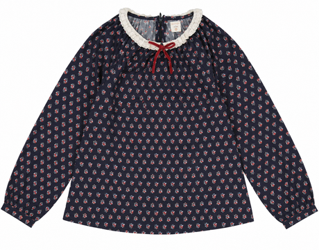 Navy Print