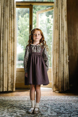 Analogie by Lil Legs Home Garden Collection Girls Lace Trim Collared Blouse - AF26T726