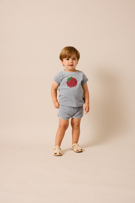 Analogie by Lil Legs Lil People Collection Baby Boys Tomato Outfit Set - LPTST
