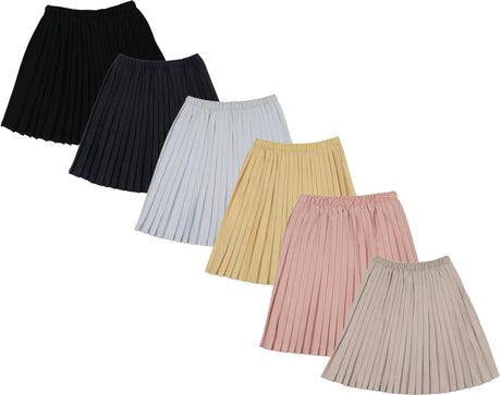 Lil Legs Basic Collection Girls Knife Pleated Skirt - KPS