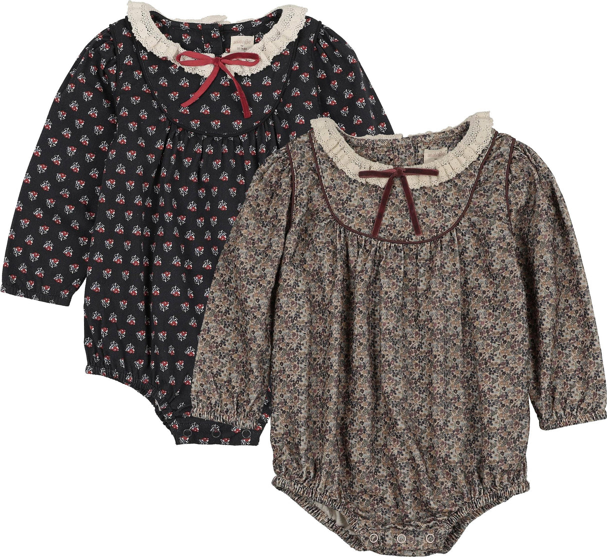 Analogie by Lil Legs Home Garden Collection Baby Girls Romper - AF26R624
