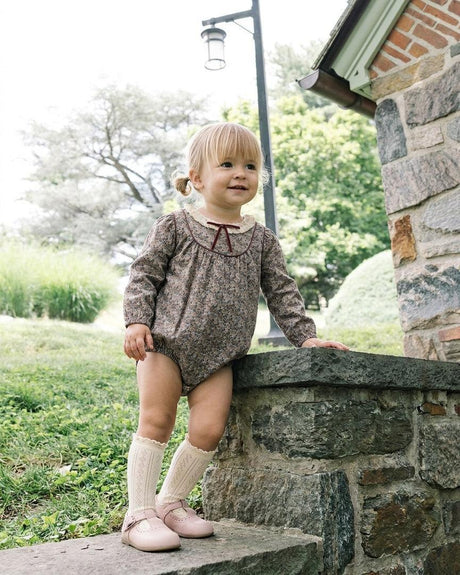 Analogie by Lil Legs Home Garden Collection Baby Girls Romper - AF26R624