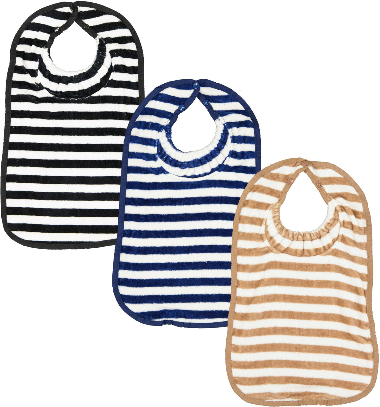 ArGail Striped Terry Bib - BB29