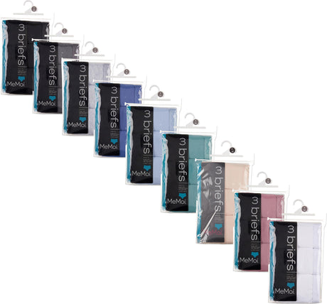 Memoi Womens Briefs Underwear 3 Pack - MU-1013