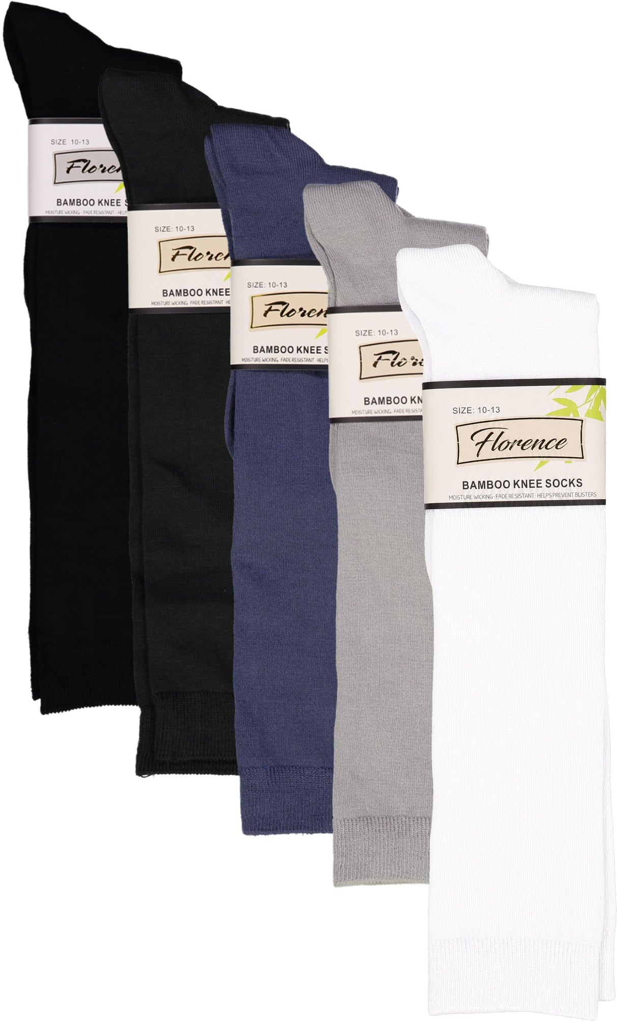 Florence Girls Bamboo Cotton Knee Socks - 360