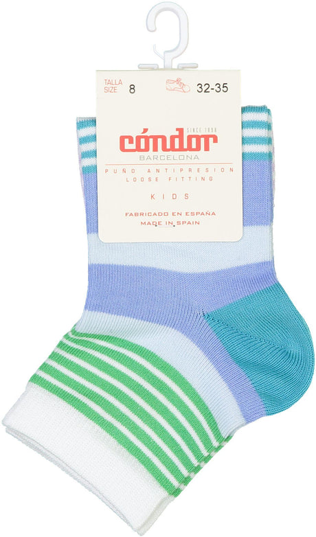 Condor Boys Multicolor Stripe Dress Socks - 3250/4