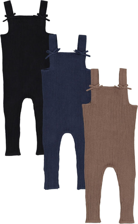 Lil Legs Knit Basic Collection Girls Overall