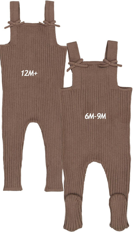 Lil Legs Knit Basic Collection Girls Overall