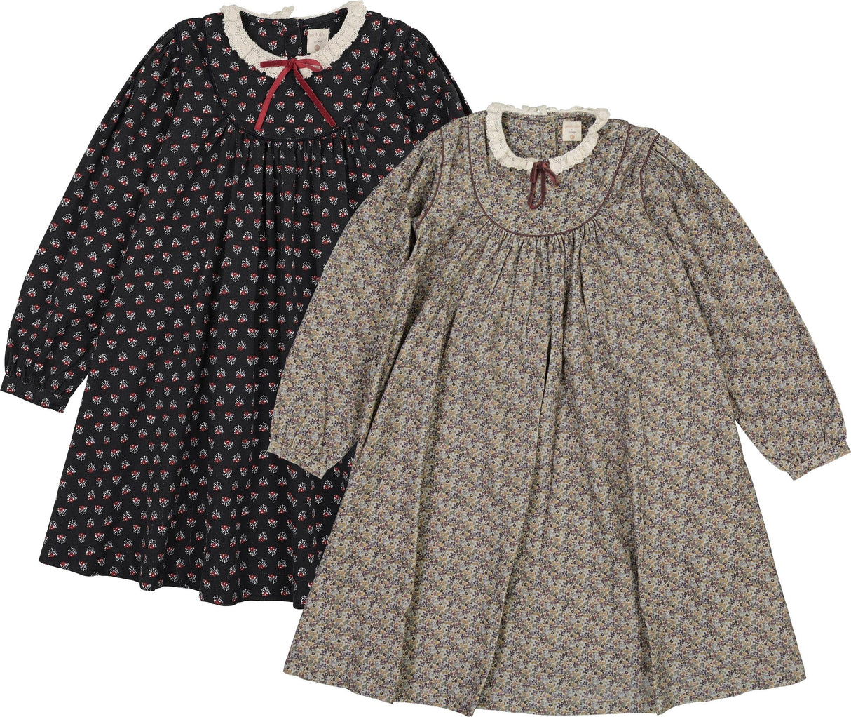 Analogie by Lil Legs Home Garden Collection Girls Lace Trimmed Dress - AF26D221