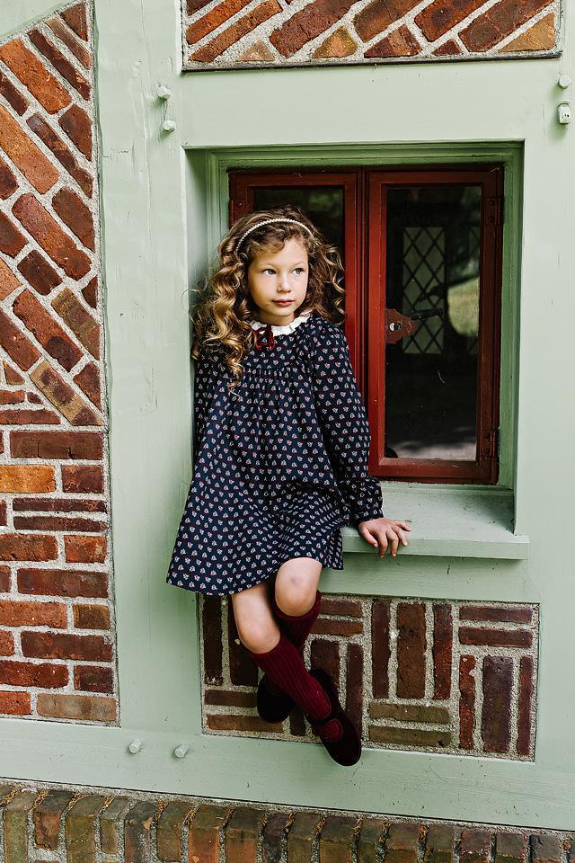 Analogie by Lil Legs Home Garden Collection Girls Lace Trimmed Dress - AF26D221