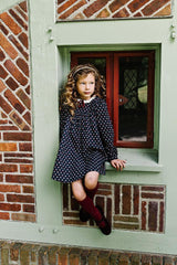 Analogie by Lil Legs Home Garden Collection Girls Lace Trimmed Dress - AF26D221