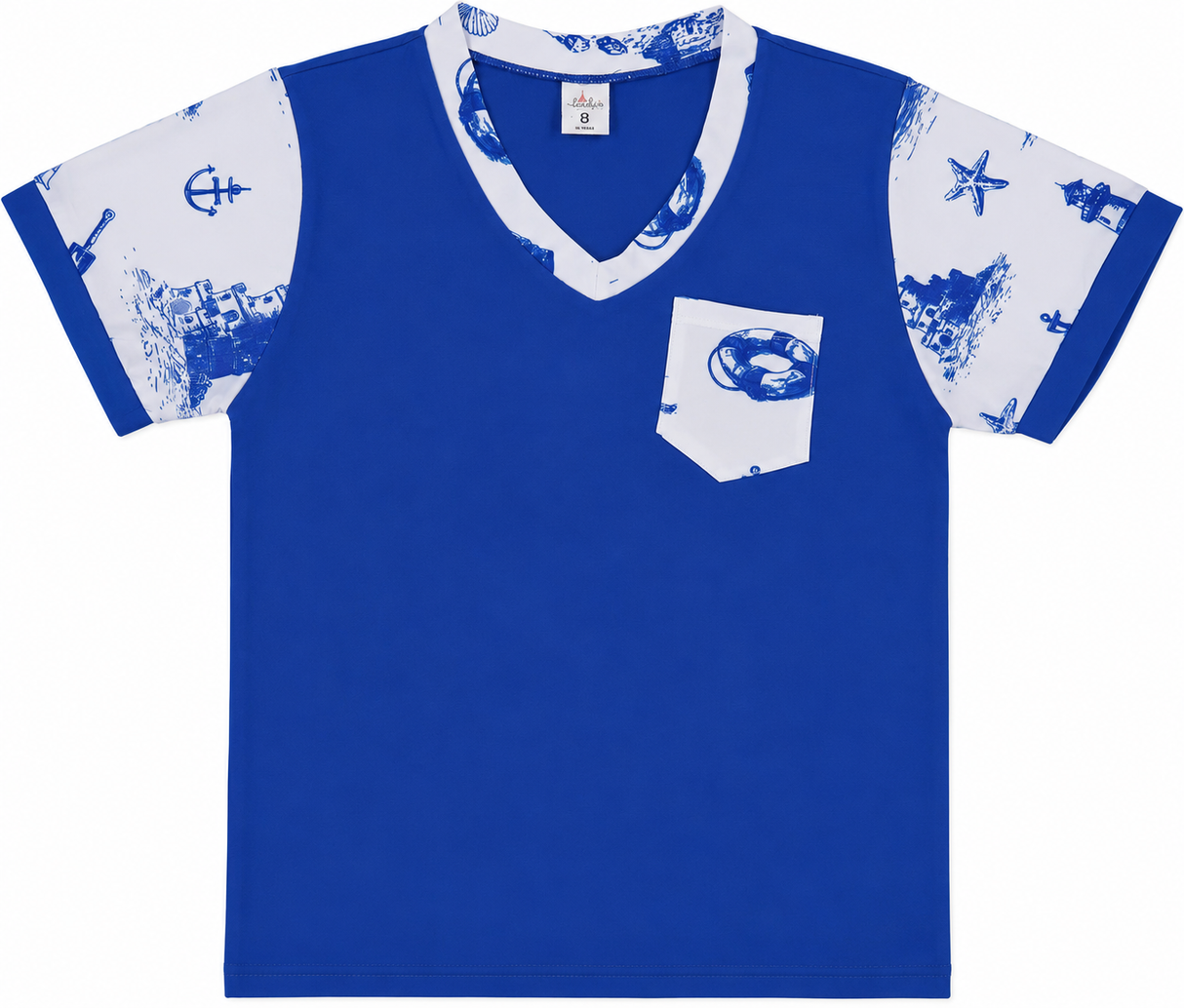 LandsKID Boys Swim Shirt - LK207-5B