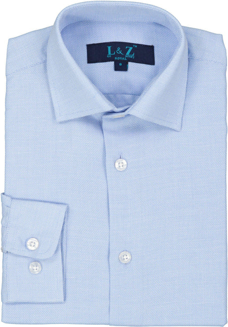 L & Z Royal Boys Long Sleeve Dress Shirt - 5924