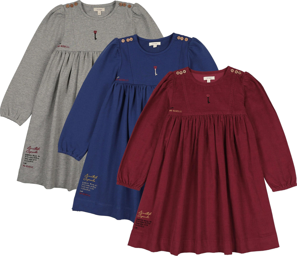 Analogie by Lil Legs Limited Capsule Collection Girls Embroidered Dress - AF26D226