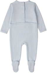 MiniMoi by Memoi Baby Boys Racecar Cotton Footie - IAA10003