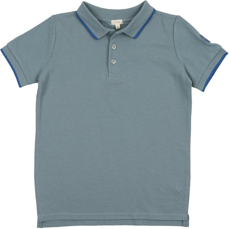 Lil Legs Solid Collection Boys Short Sleeve Polo Shirt