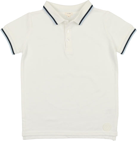 Lil Legs Solid Collection Boys Short Sleeve Polo Shirt