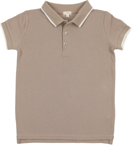 Lil Legs Solid Collection Boys Short Sleeve Polo Shirt