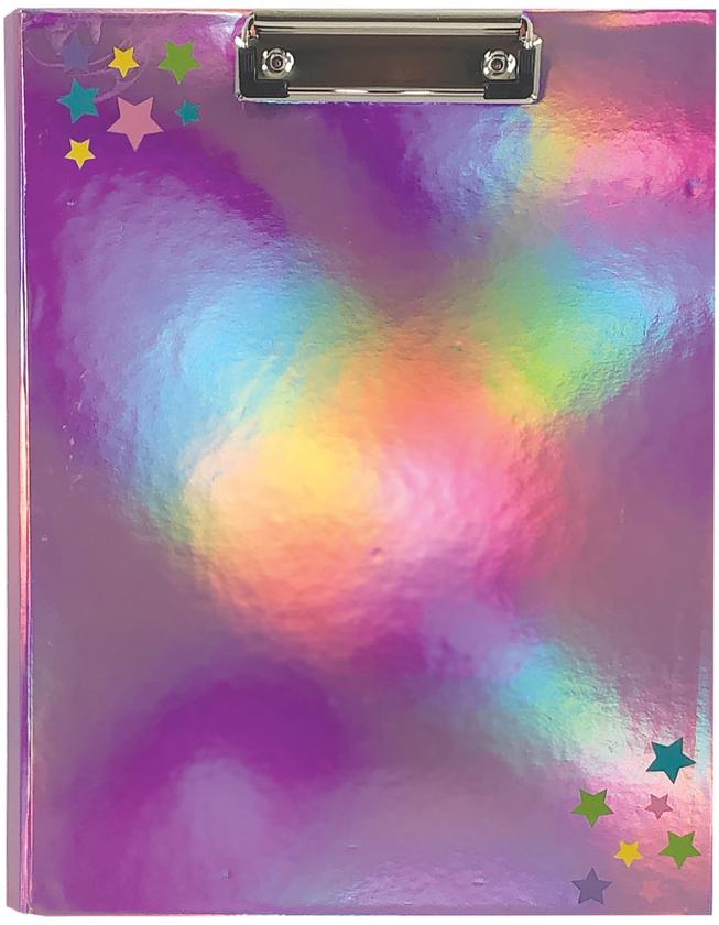 iScream Pink Holographic Clipboard Stationery Set - 760-1132