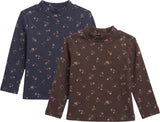 Puddles Girls Floral Printed Mockneck - WB6CY3108