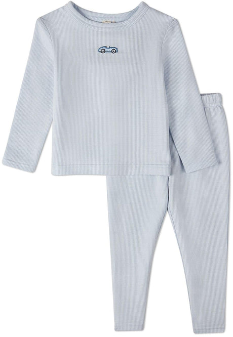 MiniMoi by Memoi Boys Racecar Cotton Pajamas - IBP10008