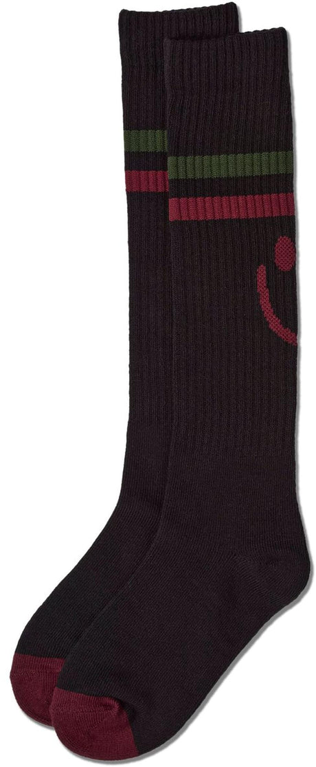 Black/Burgundy