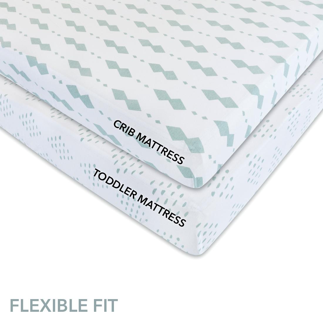 Ely's Co Diamond Print Crib Sheet Pack – ShirtStop - Main Image