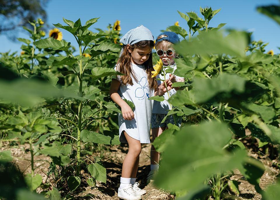 Analogie by Lil Legs Radish Collection Girls Short Sleeve Dress