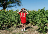 Analogie by Lil Legs Radish Collection Girls Short Sleeve Dress