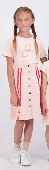 Analogie by Lil Legs Radish Collection Girls Stripe Skirt