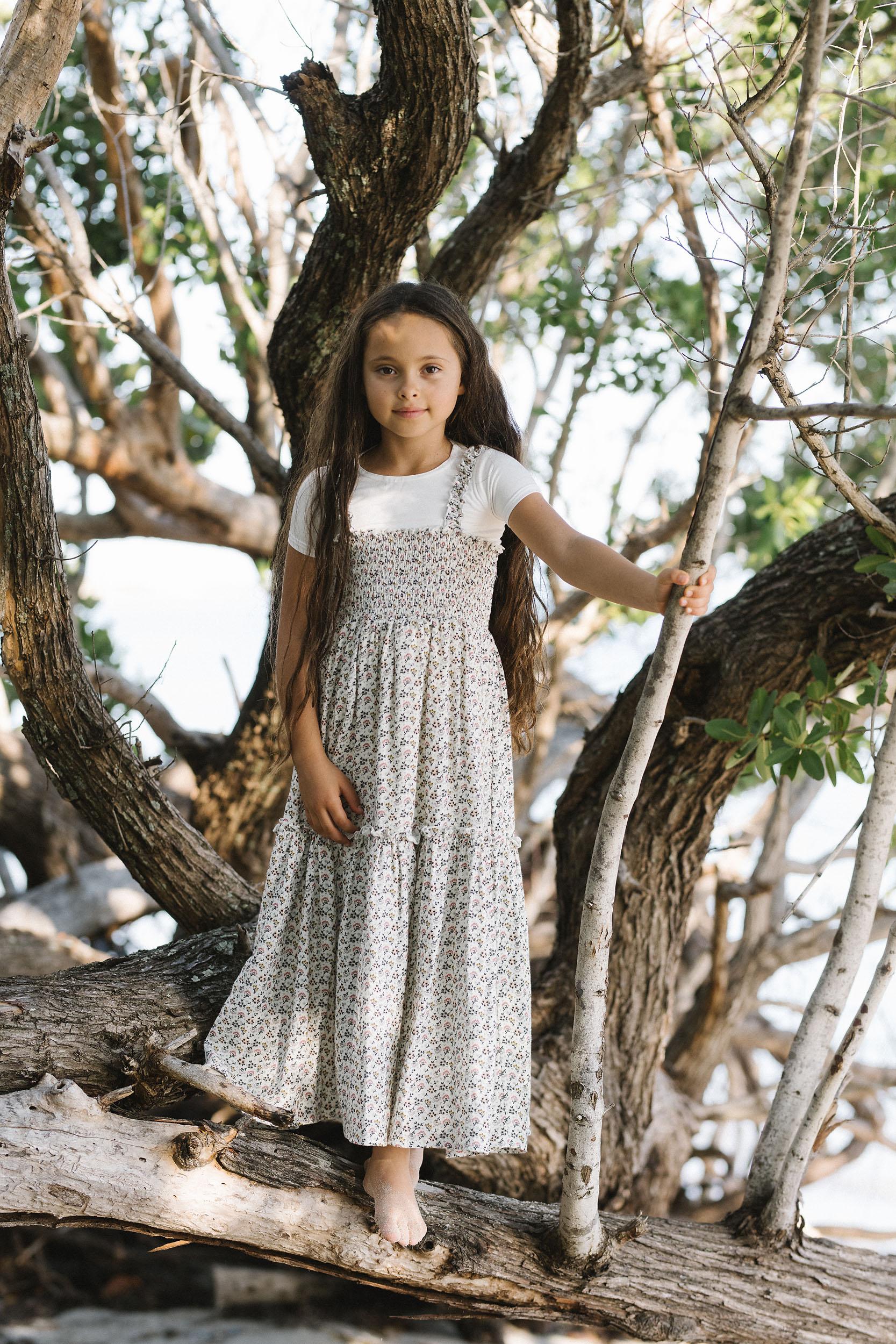 Lil Legs Dressy Loungewear Collection Girls Smocked Maxi Jumper Lil Legs Dressy Loungewear Collection Girls Smocked Maxi Jumper