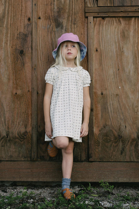 Lil Legs Camp Scouts Collection Girls Interlock Short Sleeve Dress - PSDS