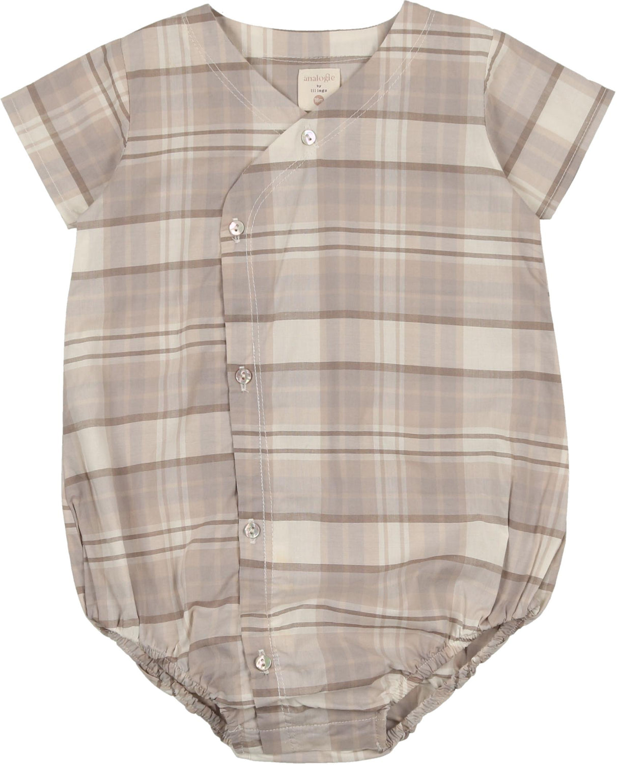 Taupe Plaid