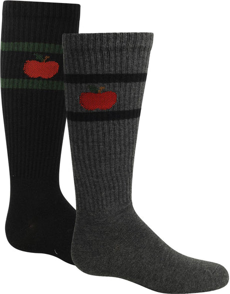 Zubii Girls Varsity Apple Knee Socks - 908
