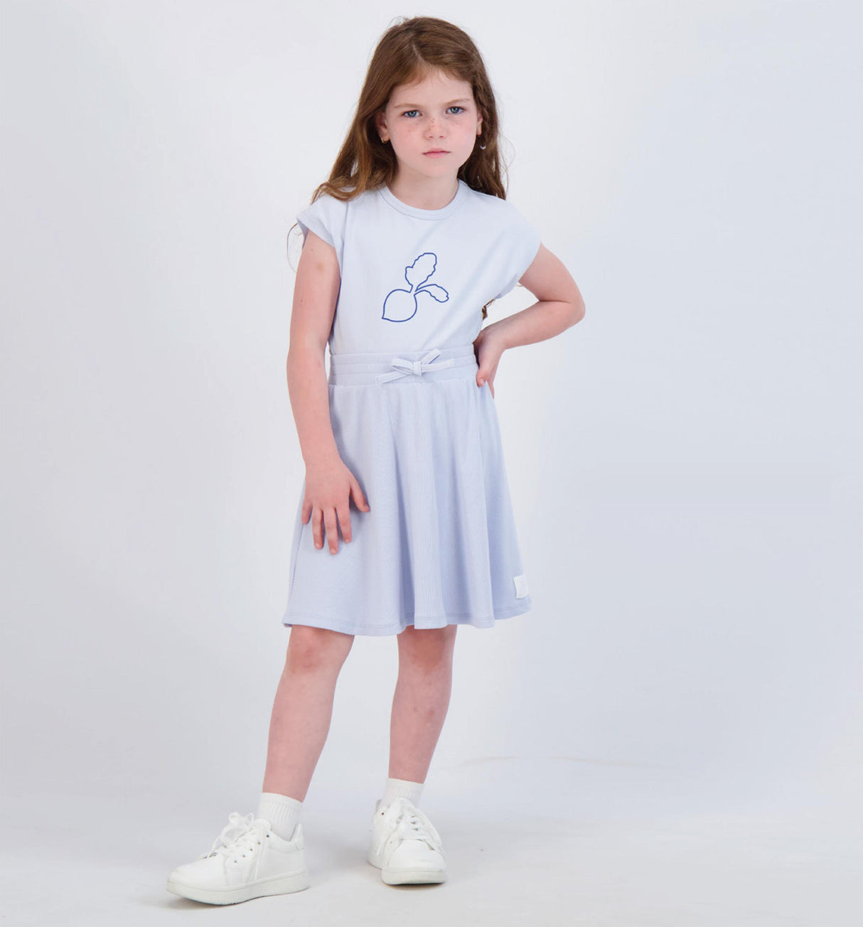 Analogie by Lil Legs Radish Collection Girls Ribbed Skirt